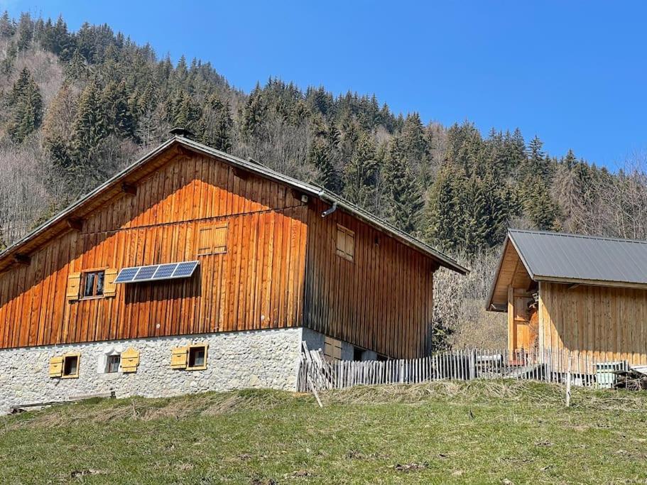 Chalet Alpage Proche Genève Mégevette Exterior foto