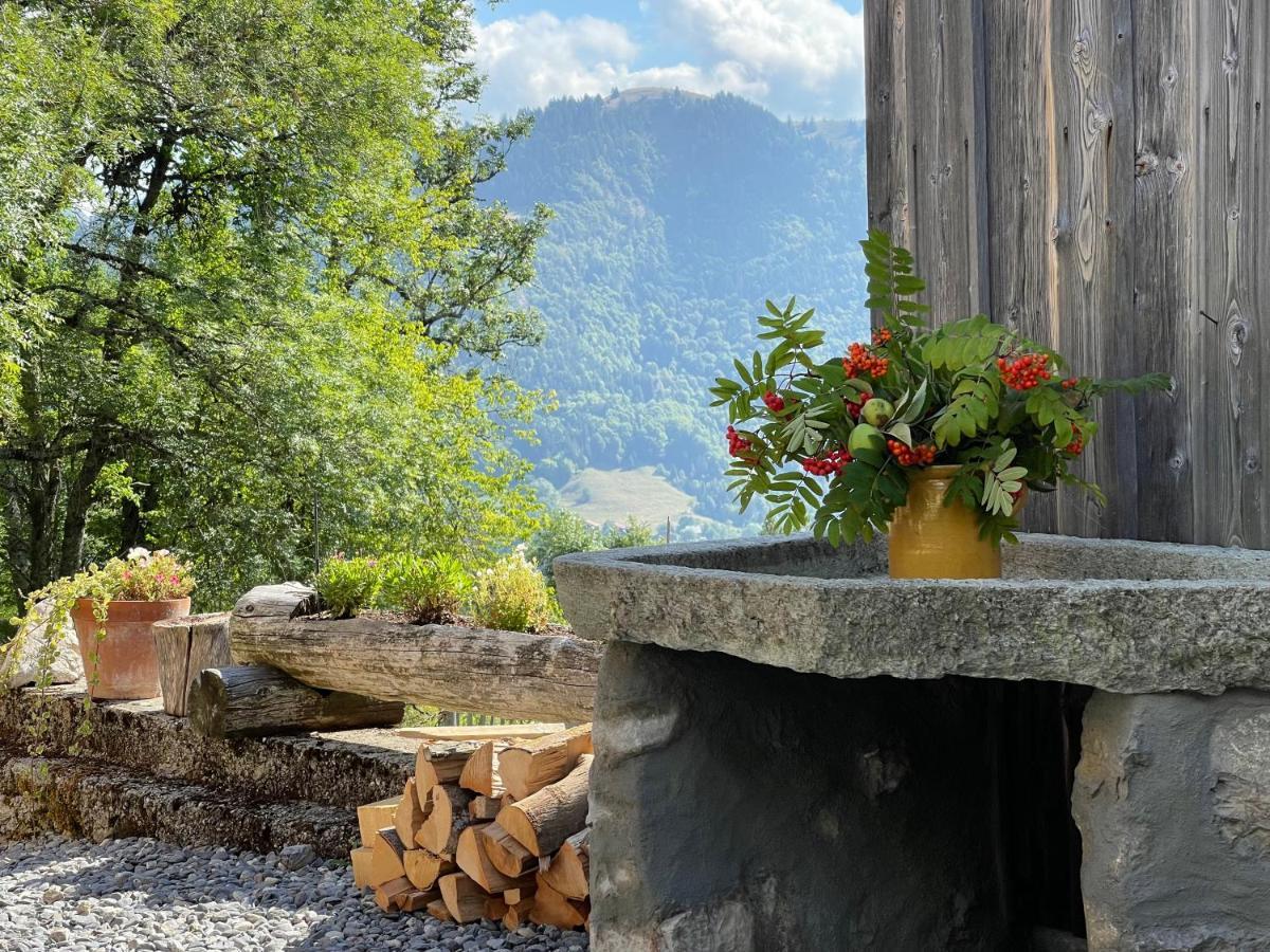 Chalet Alpage Proche Genève Mégevette Exterior foto